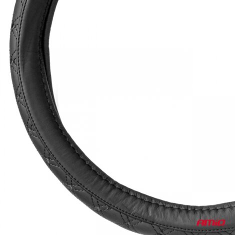 Housse de volant en cuir matelassé L 39-41 cm SWC-51-L AMIO-03562 (1/3)
