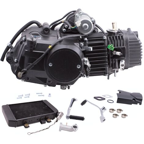 Moteur 130cc refroidi par liquide avec radiateur (1/5)