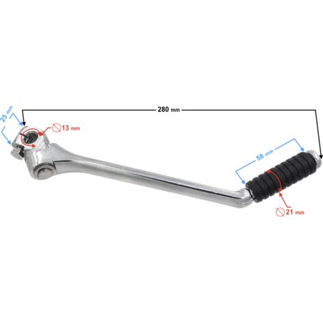 Levier de démarrage pour cyclomoteur FR 2 (1/2)