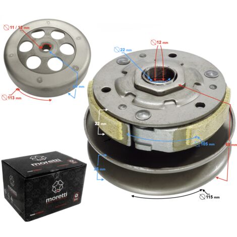 Embrayage automatique pour scooter 2T 50cc JOG50