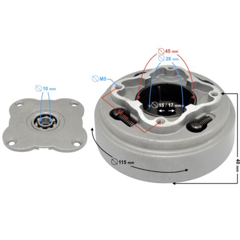 Embrayage pour cyclomoteur Fighter (1/5)