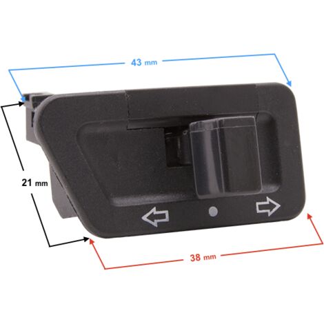 Interrupteur de clignotant 3 broches pour scooter Huragan 5 (1/3)