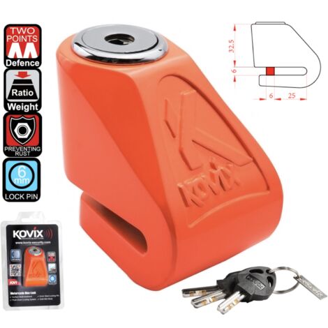 Bloque-disque de frein KOVIX KN1 orange (1/4)