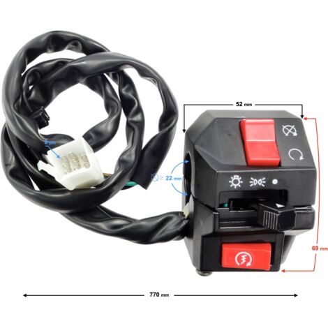 Interrupteur combiné droit Hyper 125 (1/2)