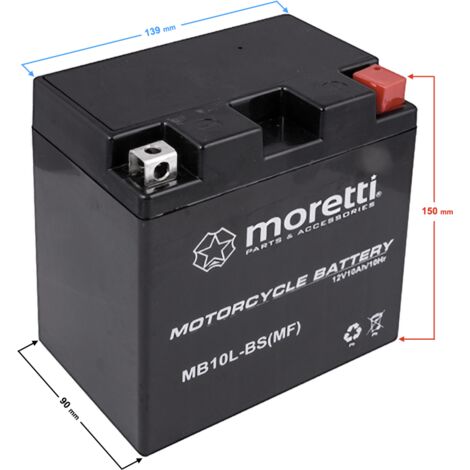Batterie Moretti AGM (Gel) MB10L-BS