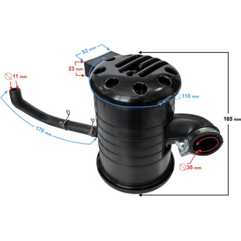 cyclingcolors filtre à air moto cyclomoteur scooter compatible avec sym orbit fiddle symply symphony 17211-AAA-000 peugeot speedfight vivacity tweet 801723
