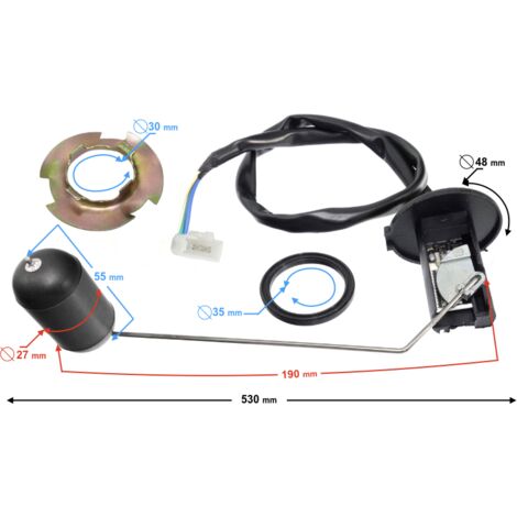 Capteur Niveau Carburant Valeo 347508 - Compatible Renault Clio III 1.5 DCi Et Autres Modèles - Pièce Fiable Et Performante