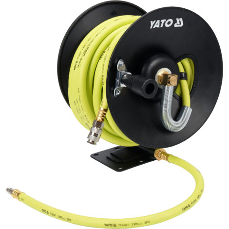 TUYAU PNEUMATIQUE HYBRIDE SUR ENROULEUR 9,5 MM 15 M - YT-24241