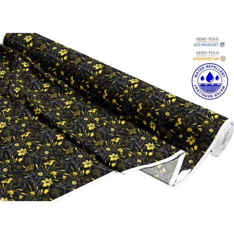 TISSUS DÉCORATIFS D'EXTÉRIEUR OXFORD - Motif Jonquille I DR178 (1/5)