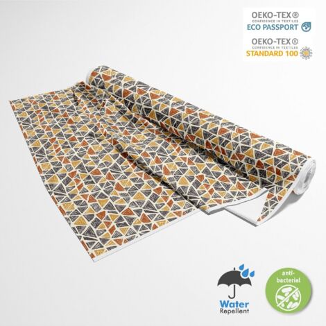 TISSUS DÉCORATIFS D'EXTÉRIEUR OXFORD - Motif africain DX18021 (1/5)