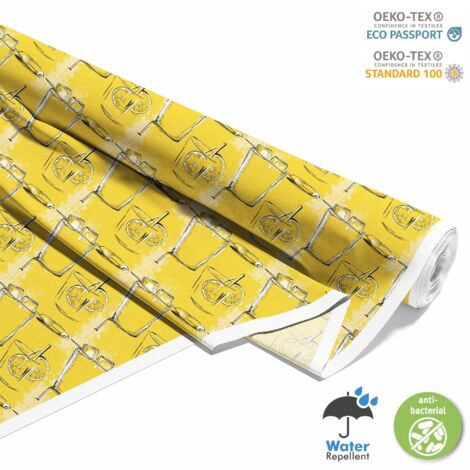 TISSUS DÉCORATIFS D'EXTÉRIEUR OXFORD - Motif Cocktail DX8347 (1/5)