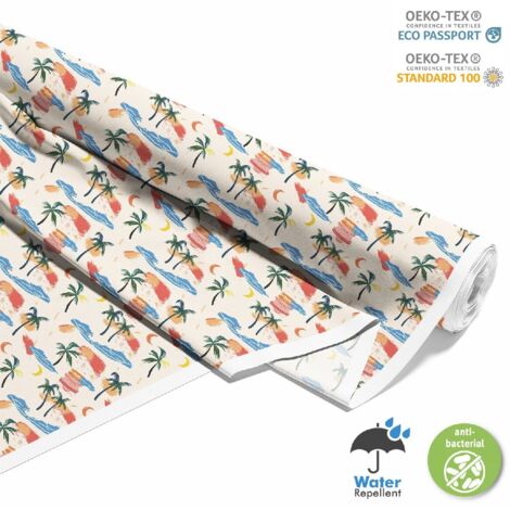 TISSUS DÉCORATIFS D'EXTÉRIEUR OXFORD - motif été DX9213 (1/5)