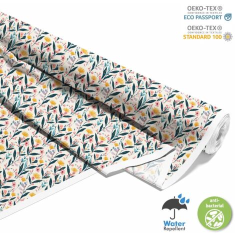 TISSUS DÉCORATIFS D'EXTÉRIEUR OXFORD - Motif Fleurs I DX5320 (1/5)