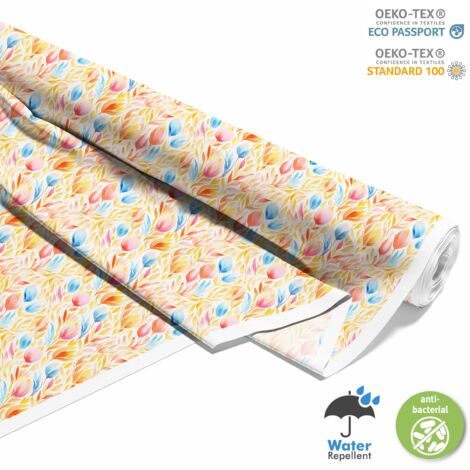 TISSUS DÉCORATIFS D'EXTÉRIEUR OXFORD - Motif végétal - DX2803 (1/5)
