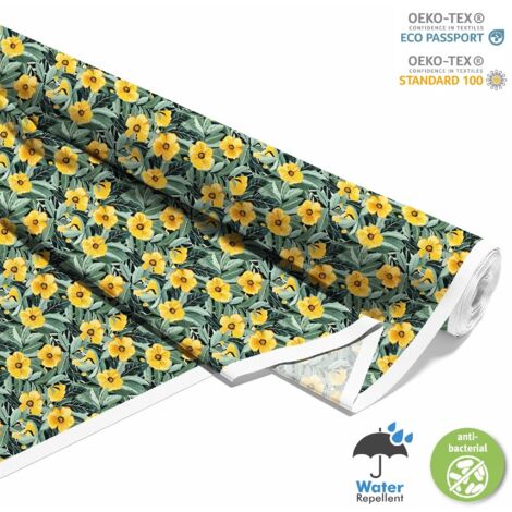 TISSUS DÉCORATIFS D'EXTÉRIEUR OXFORD - Motif Fleurs I DX5508 (1/5)