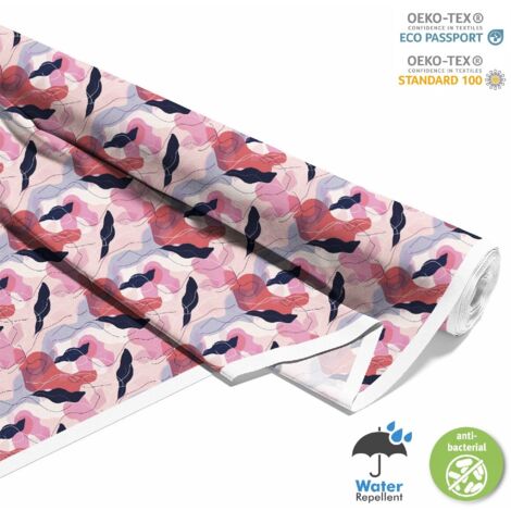 TISSUS DÉCORATIFS D'EXTÉRIEUR OXFORD - Motif Femini DX10328 (1/5)