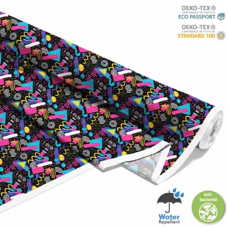 TISSUS DÉCORATIFS D'EXTÉRIEUR OXFORD - Motif Géométrique I DX3284 (1/5)