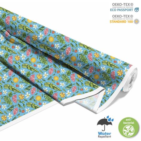 TISSUS DÉCORATIFS D'EXTÉRIEUR OXFORD - motif été  DX9240 (1/5)
