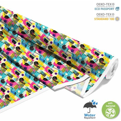 TISSUS DÉCORATIFS D'EXTÉRIEUR OXFORD - Motif Géométrique I DX3609 (1/5)