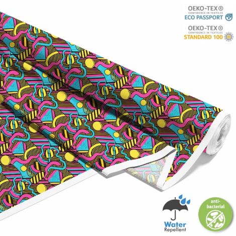 TISSUS DÉCORATIFS D'EXTÉRIEUR OXFORD - Motif Géométrique I DX3232 (1/5)