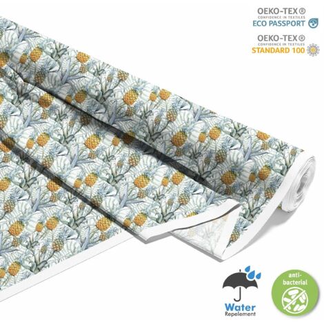 TISSUS DÉCORATIFS D'EXTÉRIEUR OXFORD - Motif Ananas I DX407 (1/5)