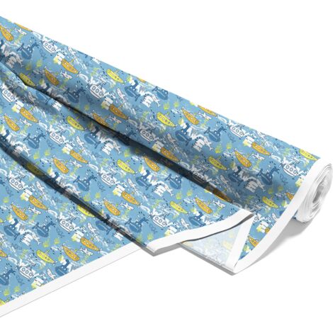 TISSUS DÉCORATIFS D'EXTÉRIEUR OXFORD - Motif Monde sous-marin I DX022 (1/5)