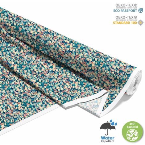 TISSUS DÉCORATIFS D'EXTÉRIEUR OXFORD - Motif Fleurs I DX5222 (1/5)