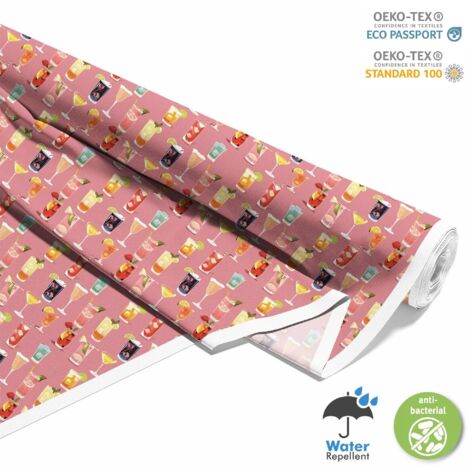 TISSUS DÉCORATIFS D'EXTÉRIEUR OXFORD - Motif Cocktail DX8410 (1/5)