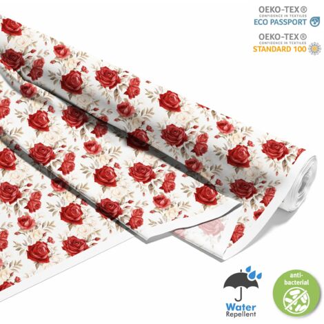 TISSUS DÉCORATIFS D'EXTÉRIEUR OXFORD - Fleurs - DX2040 (1/5)