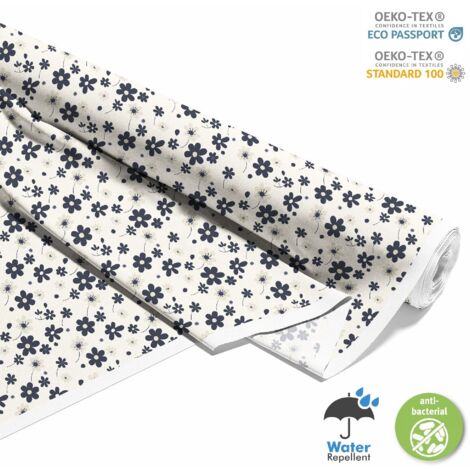 TISSUS DÉCORATIFS D'EXTÉRIEUR OXFORD - Motif Fleurs I DX5573 (1/5)