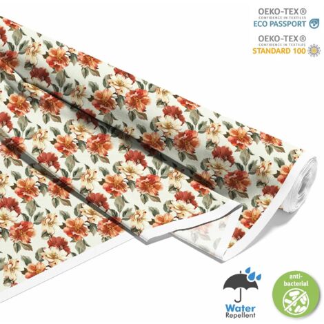TISSUS DÉCORATIFS D'EXTÉRIEUR OXFORD - Motif Fleurs I DX5315 (1/5)