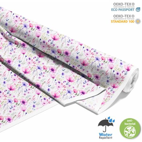 TISSUS DÉCORATIFS D'EXTÉRIEUR OXFORD - Fleurs - DX2148 (1/5)