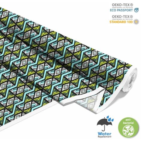 TISSUS DÉCORATIFS D'EXTÉRIEUR OXFORD - motif géométrique moderne I DX193 (1/5)