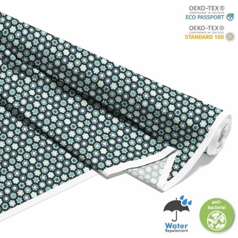 TISSUS DÉCORATIFS D'EXTÉRIEUR OXFORD - motif géométrique 6 I DX107 (1/5)