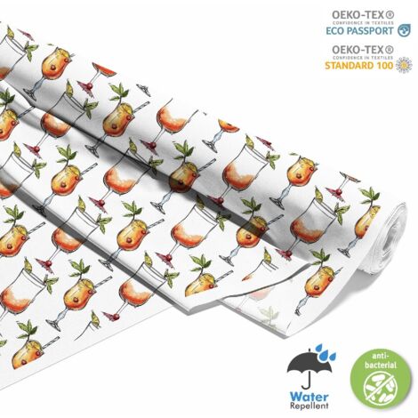 TISSUS DÉCORATIFS D'EXTÉRIEUR OXFORD - Motif Cocktail  DX8441 (1/5)