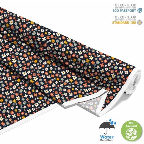 TISSUS DÉCORATIFS D'EXTÉRIEUR OXFORD - Motif Fleurs I DX5195 (1/5)