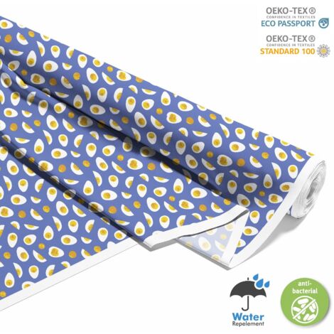 TISSUS DÉCORATIFS D'EXTÉRIEUR OXFORD - Motif œuf à la coque (1/5)