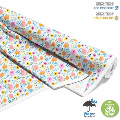 TISSUS DÉCORATIFS D'EXTÉRIEUR OXFORD - Fleurs - DX2174 (1/5)