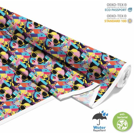 TISSUS DÉCORATIFS D'EXTÉRIEUR OXFORD - Motif Géométrique I DX3638 (1/5)