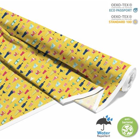 TISSUS DÉCORATIFS D'EXTÉRIEUR OXFORD - Motif Cocktail DX8805 (1/5)