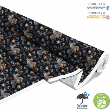 TISSUS DÉCORATIFS D'EXTÉRIEUR OXFORD - Motif Fleurs I DX5318 (1/5)