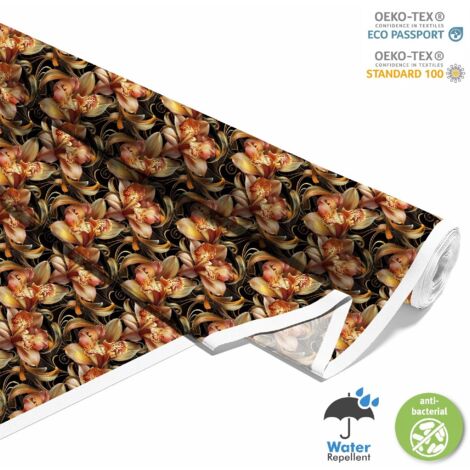 TISSUS DÉCORATIFS D'EXTÉRIEUR OXFORD - Motif Fleurs I DX5585 (1/5)