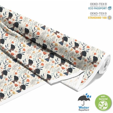 TISSUS DÉCORATIFS D'EXTÉRIEUR OXFORD - Motif Femini DX10284 (1/5)