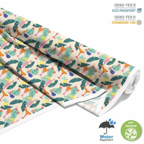 TISSUS DÉCORATIFS D'EXTÉRIEUR OXFORD - Motif Cocktail  DX8327 (1/5)