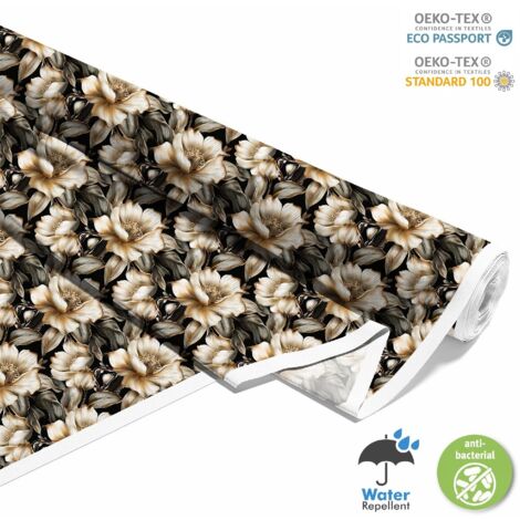 TISSUS DÉCORATIFS D'EXTÉRIEUR OXFORD - Motif Fleurs I DX5432 (1/5)