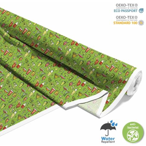 TISSUS DÉCORATIFS D'EXTÉRIEUR OXFORD - Motif Cocktail  DX8829 (1/5)