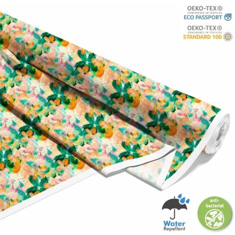 TISSUS DÉCORATIFS D'EXTÉRIEUR OXFORD - Motif Fleurs I DX5618 (1/5)