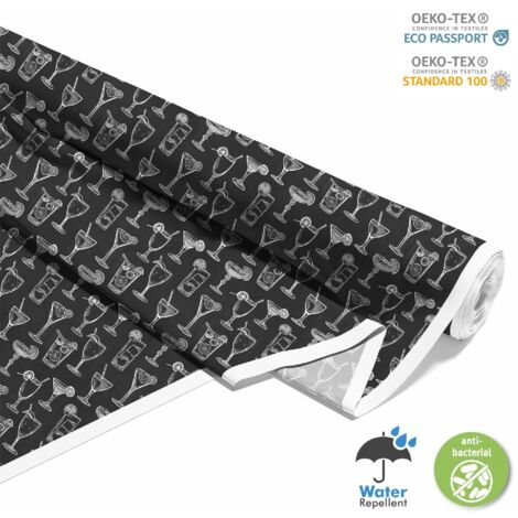 TISSUS DÉCORATIFS D'EXTÉRIEUR OXFORD - Motif Cocktail  DX8447 (1/5)