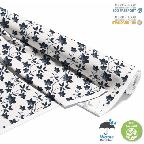TISSUS DÉCORATIFS D'EXTÉRIEUR OXFORD - Motif Fleurs I DX5340 (1/5)