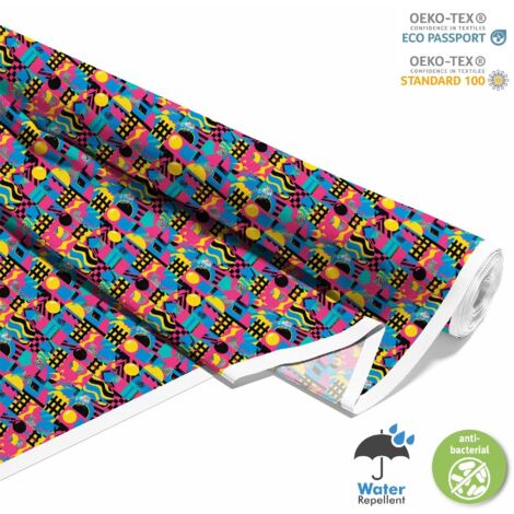 TISSUS DÉCORATIFS D'EXTÉRIEUR OXFORD - Motif Géométrique I DX3540 (1/5)